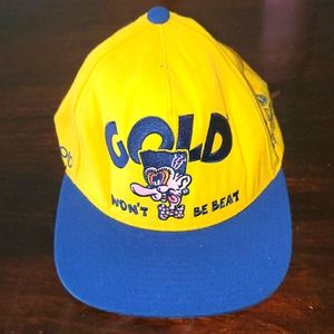 Gold Skateboard Wheels (kayo/dgk) snapback hat
